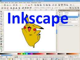 Inkscape dibujo vectorial