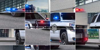 Puzzle coches de policia